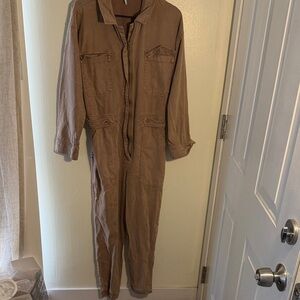 Women's Brown Jumpsuit